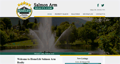 Desktop Screenshot of homelifesalmonarm.ca